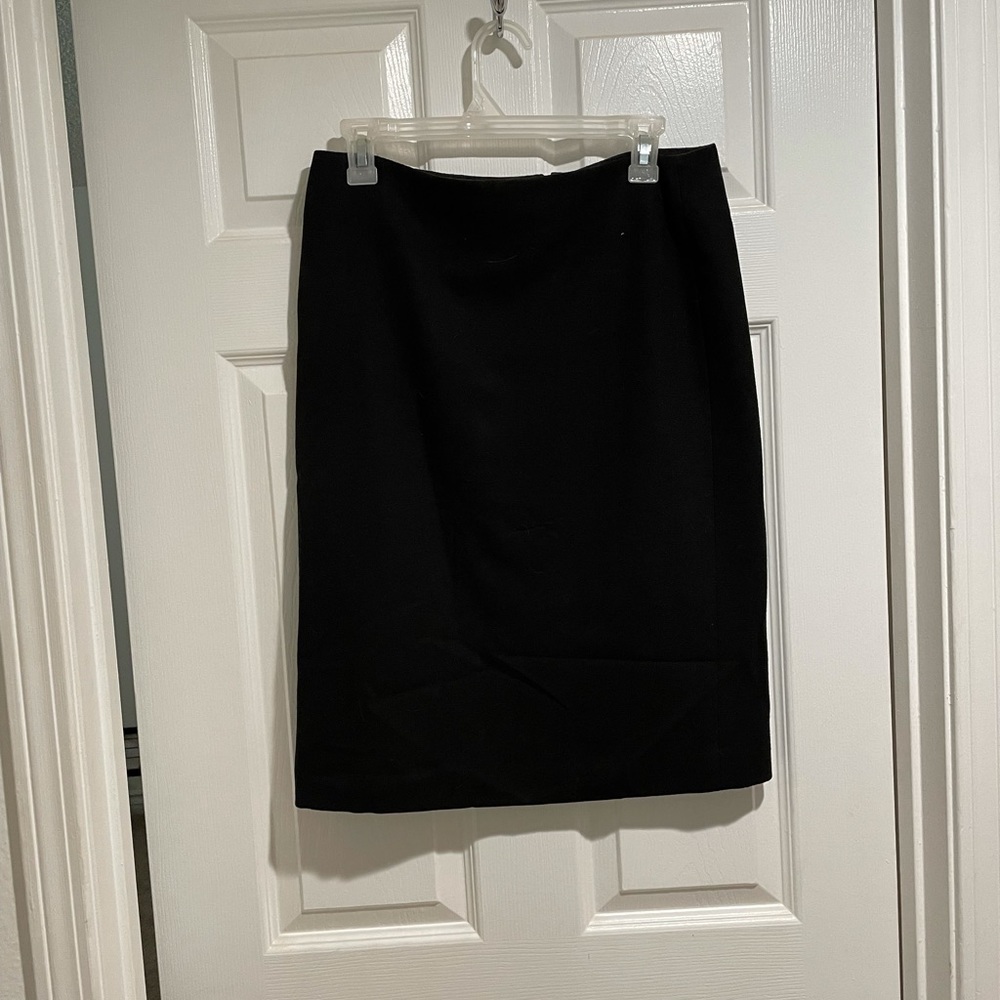 Simple classic black dress skirt from Talbots size 4